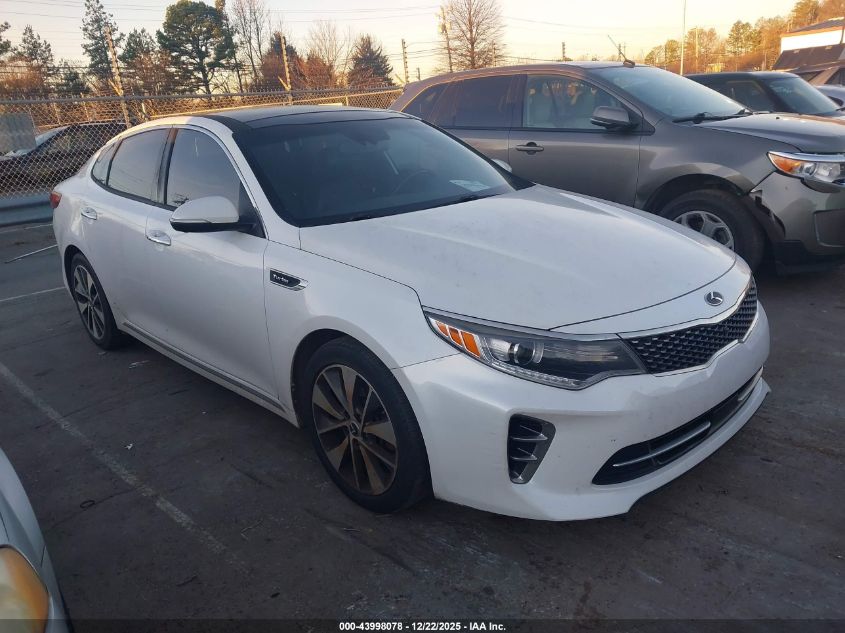 2016 Kia Optima Sxl Turbo VIN: 5XXGV4L24GG037825 Lot: 43998078