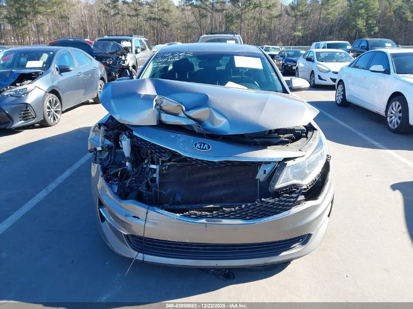 2018 Kia Optima Lx VIN: 5XXGT4L31JG220802 Lot: 43998083