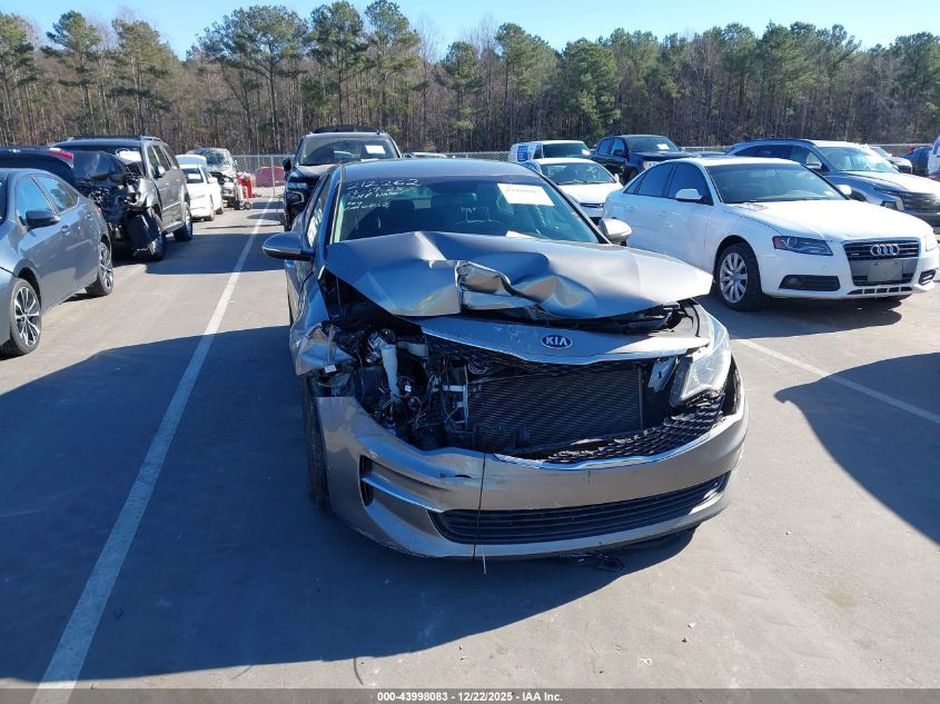 2018 Kia Optima Lx VIN: 5XXGT4L31JG220802 Lot: 43998083