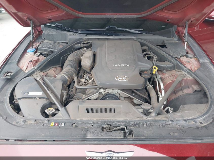 2016 Hyundai Genesis 3.8 VIN: KMHGN4JE6GU109014 Lot: 43998086