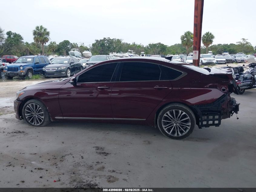 2016 Hyundai Genesis 3.8 VIN: KMHGN4JE6GU109014 Lot: 43998086