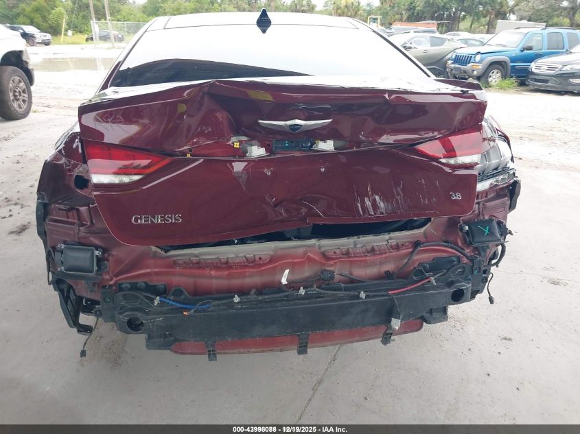 2016 Hyundai Genesis 3.8 VIN: KMHGN4JE6GU109014 Lot: 43998086