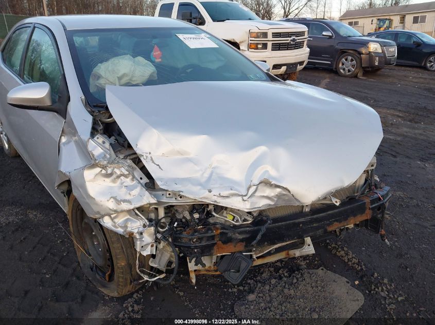 2014 Toyota Corolla Le VIN: 2T1BURHE5EC039147 Lot: 43998096