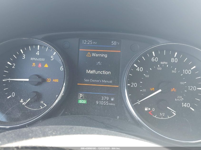 2020 Nissan Rogue Sl Fwd VIN: 5N1AT2MT4LC746218 Lot: 43998100