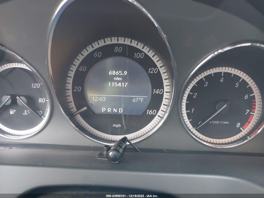 2011 Mercedes-Benz C 300 Luxury VIN: WDDGF5EB8BA467755 Lot: 43998101