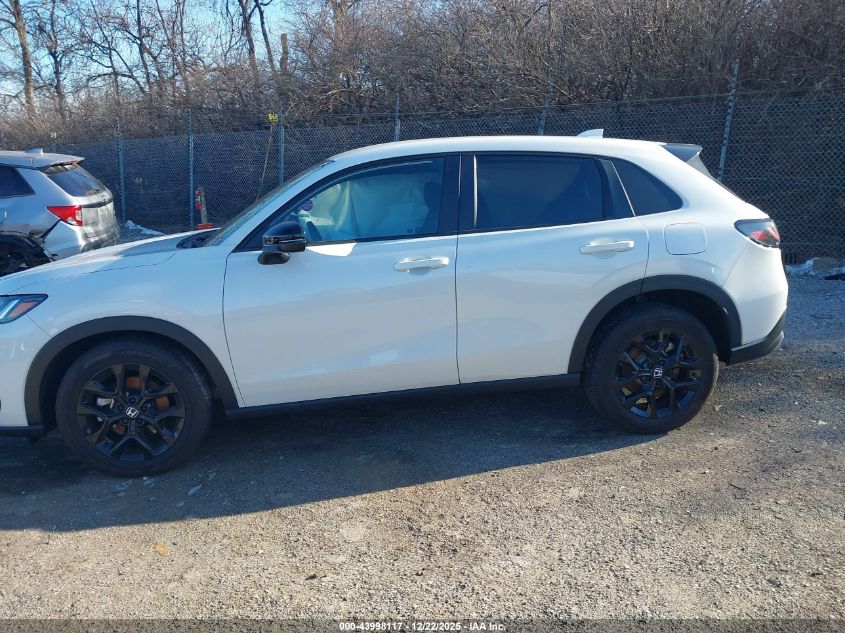 2024 Honda Hr-V Awd Sport/Awd Sport W/O Bsi VIN: 3CZRZ2H57RM777014 Lot: 43998117