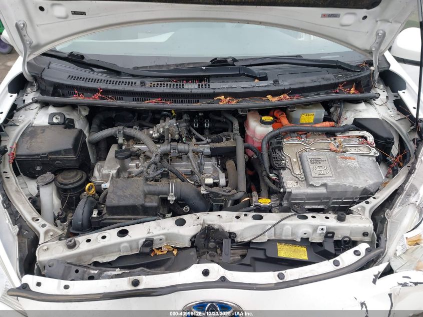 2012 Toyota Prius C Three VIN: JTDKDTB34C1000295 Lot: 43998128