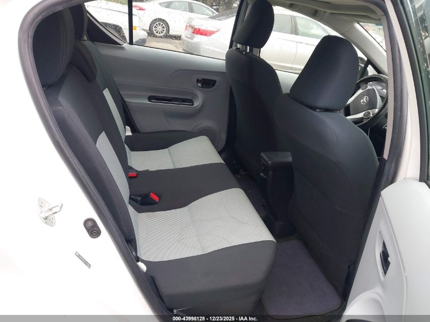 2012 Toyota Prius C Three VIN: JTDKDTB34C1000295 Lot: 43998128