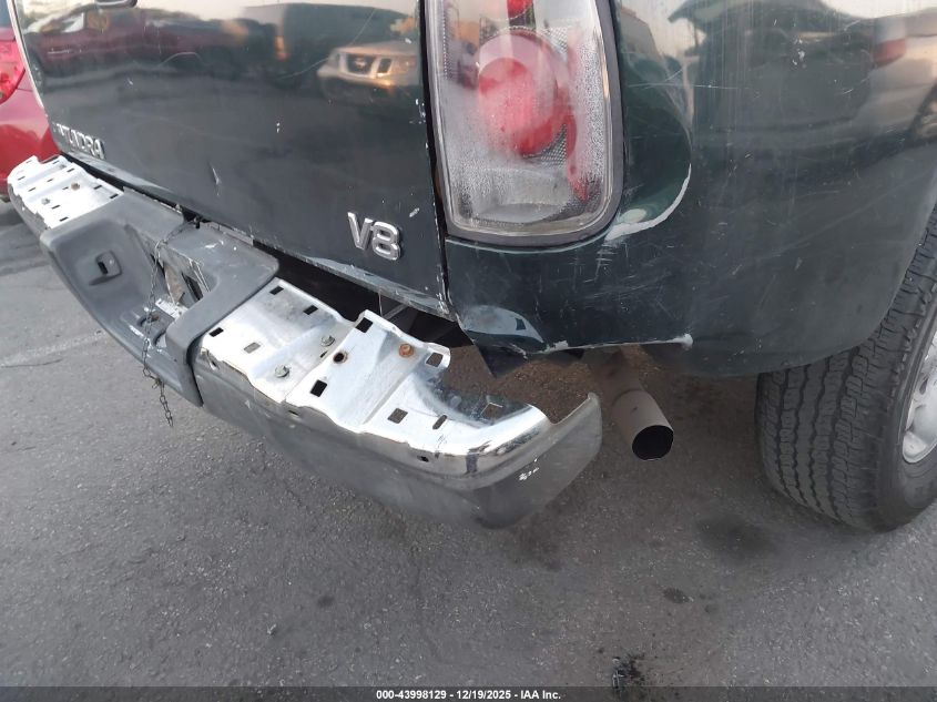 2000 Toyota Tundra Sr5 V8 VIN: 5TBRT3419YS124787 Lot: 43998129