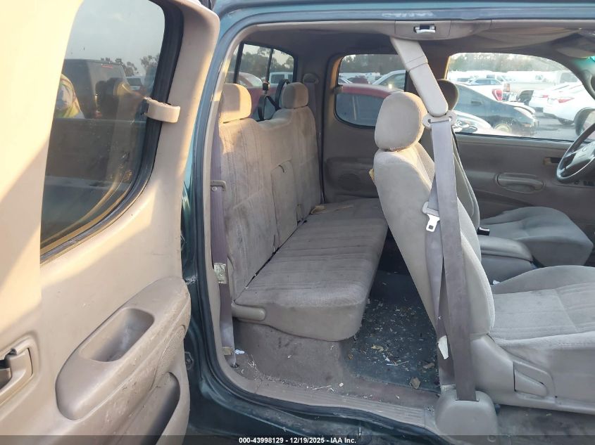 2000 Toyota Tundra Sr5 V8 VIN: 5TBRT3419YS124787 Lot: 43998129