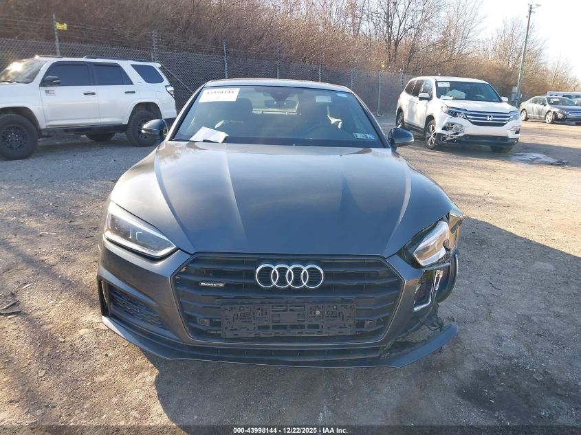2019 Audi A5 45 Premium VIN: WAUTNAF51KA066980 Lot: 43998144