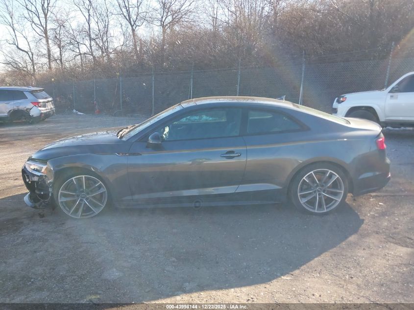 2019 Audi A5 45 Premium VIN: WAUTNAF51KA066980 Lot: 43998144