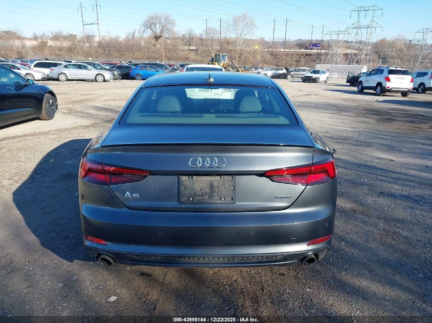 2019 Audi A5 45 Premium VIN: WAUTNAF51KA066980 Lot: 43998144