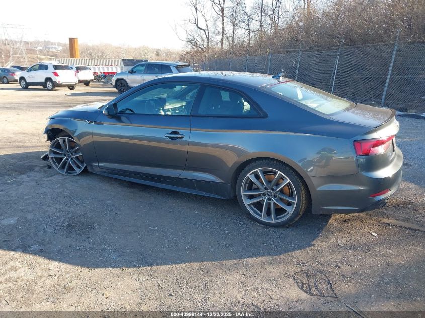 2019 Audi A5 45 Premium VIN: WAUTNAF51KA066980 Lot: 43998144