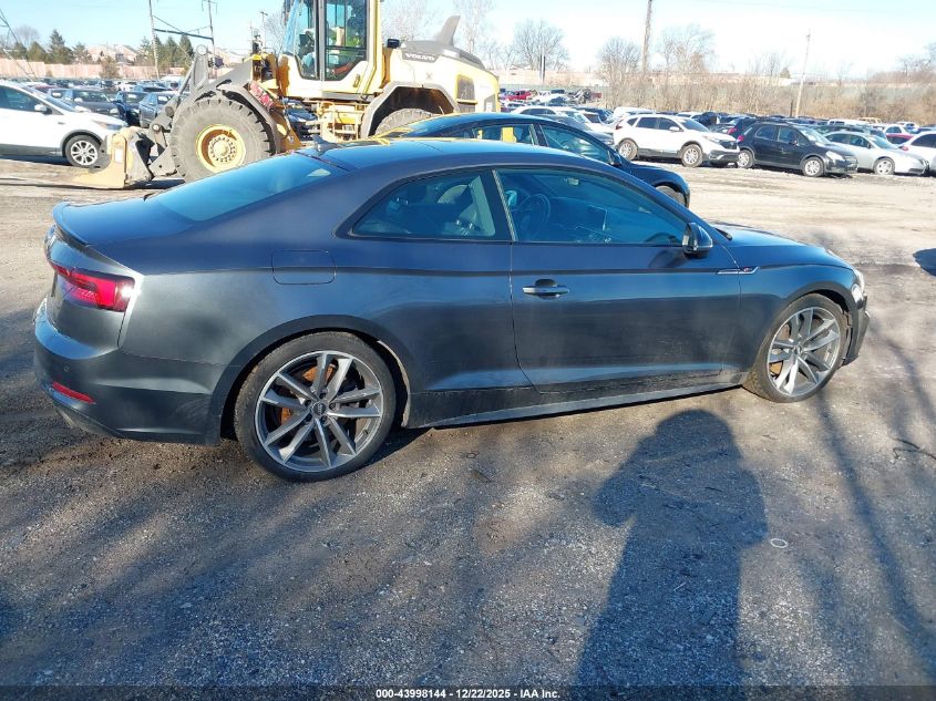 2019 Audi A5 45 Premium VIN: WAUTNAF51KA066980 Lot: 43998144