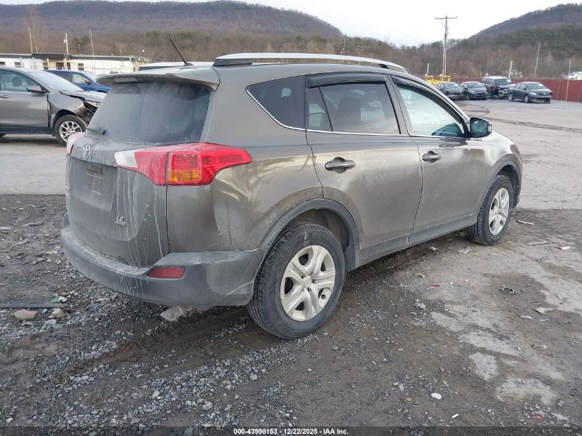 2015 Toyota Rav4 Le VIN: 2T3BFREV0FW349213 Lot: 43998153