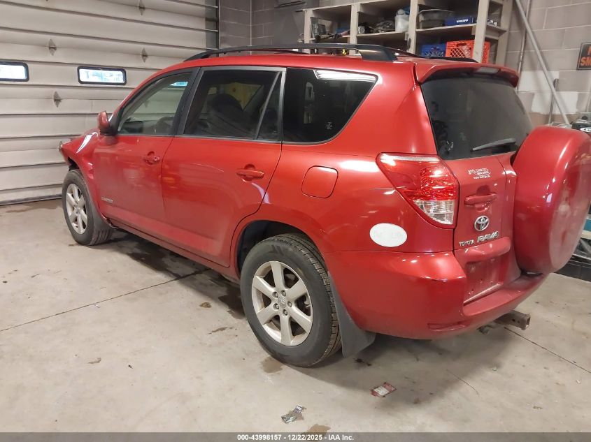 2008 Toyota Rav4 Limited V6 VIN: JTMBK31V186046864 Lot: 43998157