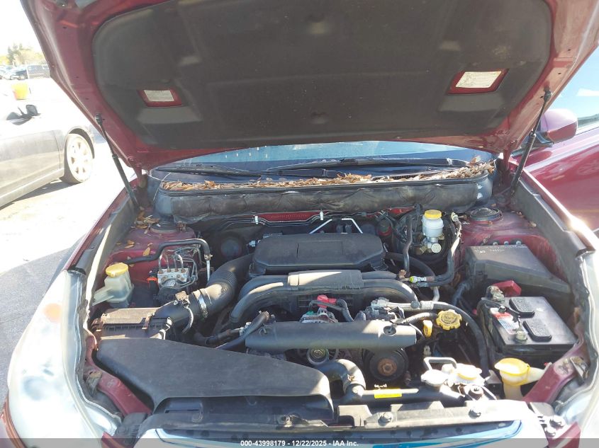 2012 Subaru Outback 2.5I VIN: 4S4BRBACXC3202054 Lot: 43998179