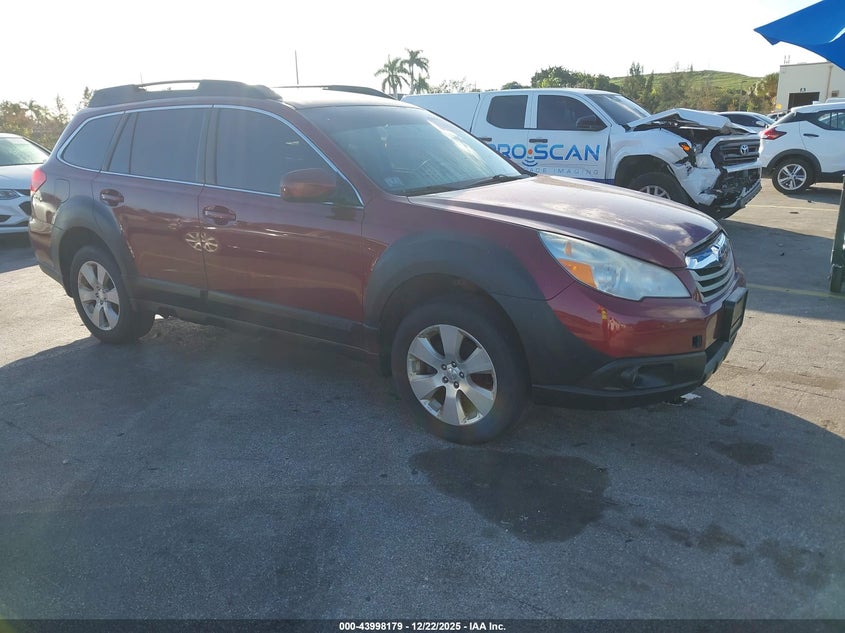4S4BRBACXC3202054 2012 Subaru Outback 2.5I auction photo 1