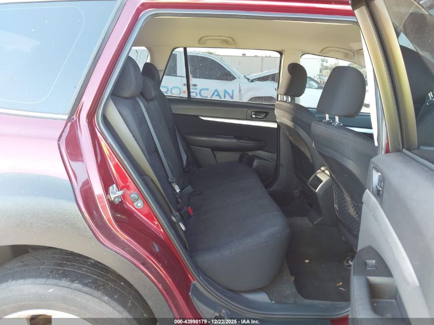 2012 Subaru Outback 2.5I VIN: 4S4BRBACXC3202054 Lot: 43998179