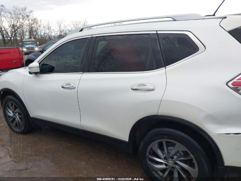 2015 Nissan Rogue Sl VIN: 5N1AT2MV4FC852223 Lot: 43998191