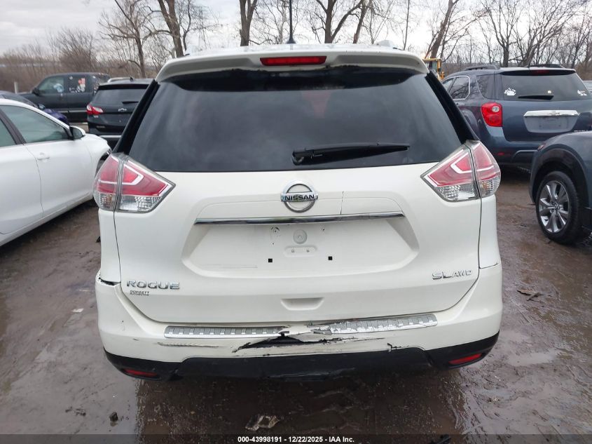 2015 Nissan Rogue Sl VIN: 5N1AT2MV4FC852223 Lot: 43998191