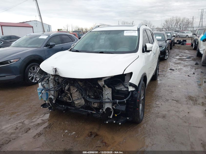 2015 Nissan Rogue Sl VIN: 5N1AT2MV4FC852223 Lot: 43998191