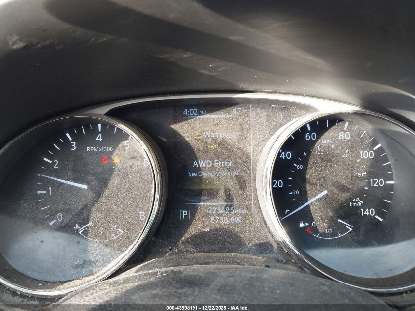 2015 Nissan Rogue Sl VIN: 5N1AT2MV4FC852223 Lot: 43998191