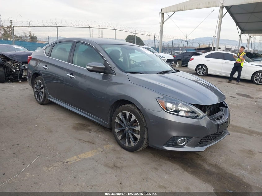 3N1AB7AP7KY383109 2019 Nissan Sentra Sr auction photo 1