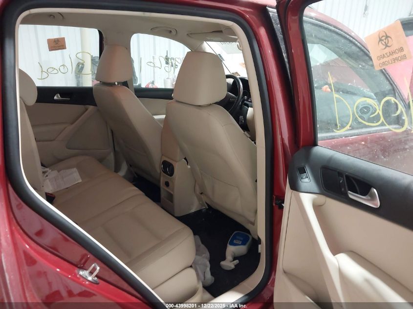 2016 Volkswagen Tiguan S VIN: WVGBV7AX3GW042115 Lot: 43998201