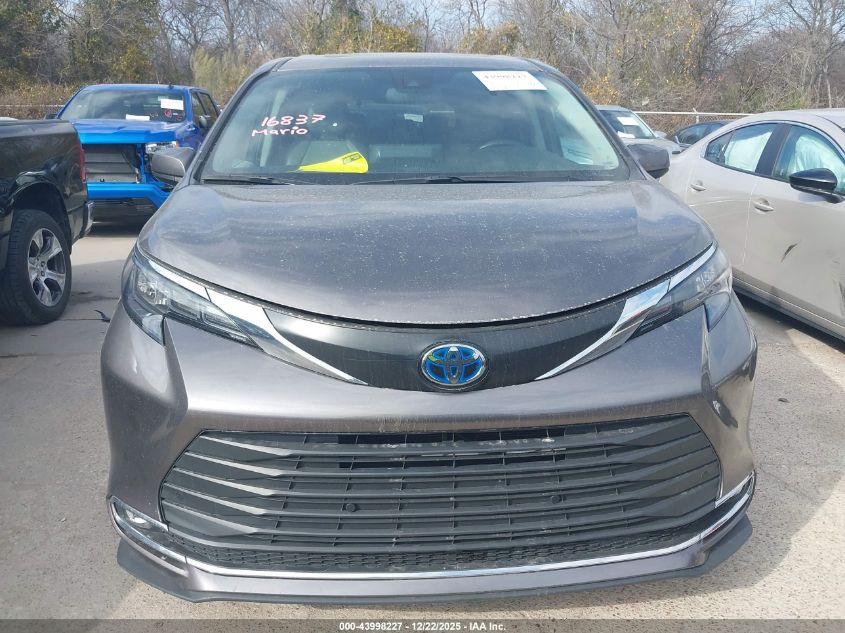 2024 Toyota Sienna Xle VIN: 5TDYRKECXRS193534 Lot: 43998227