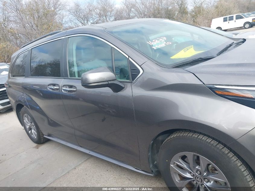 2024 Toyota Sienna Xle VIN: 5TDYRKECXRS193534 Lot: 43998227