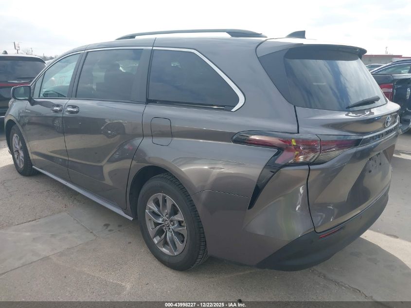 2024 Toyota Sienna Xle VIN: 5TDYRKECXRS193534 Lot: 43998227