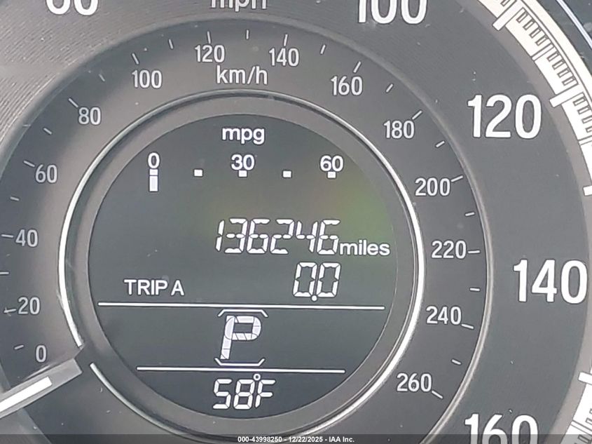 2017 Honda Accord Ex-L V6 VIN: 1HGCR3F80HA042757 Lot: 43998250