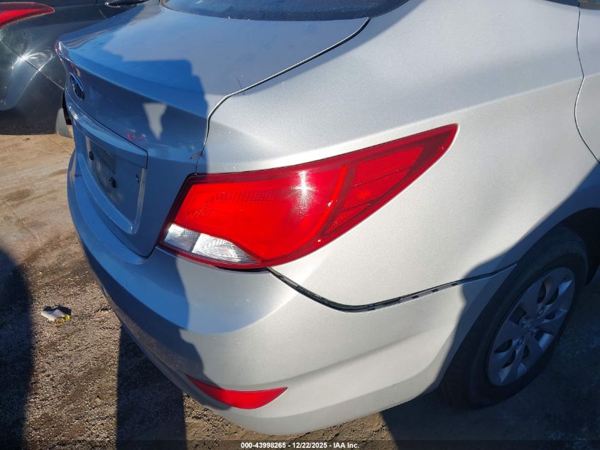 2015 Hyundai Accent Gls VIN: KMHCT4AE9FU916534 Lot: 43998265