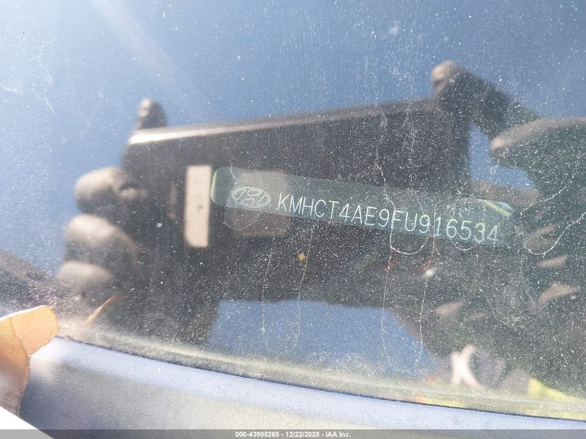2015 Hyundai Accent Gls VIN: KMHCT4AE9FU916534 Lot: 43998265