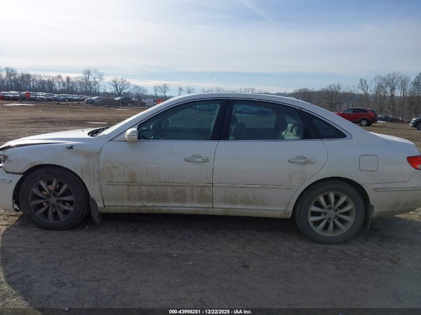 2008 Hyundai Azera Limited VIN: KMHFC46F98A257616 Lot: 43998281