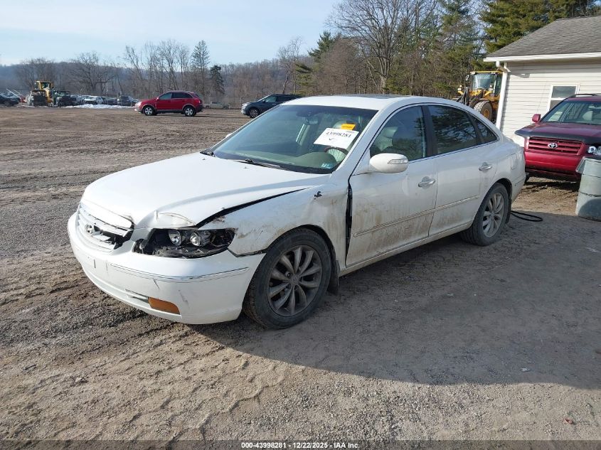 2008 Hyundai Azera Limited VIN: KMHFC46F98A257616 Lot: 43998281
