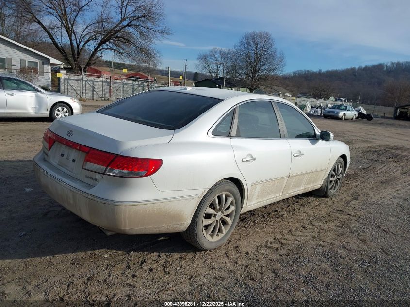 2008 Hyundai Azera Limited VIN: KMHFC46F98A257616 Lot: 43998281