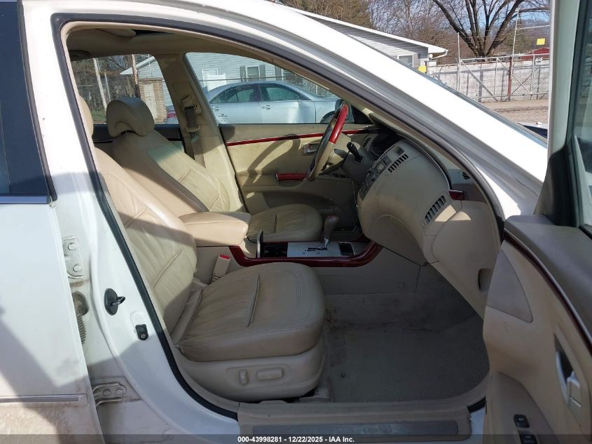 2008 Hyundai Azera Limited VIN: KMHFC46F98A257616 Lot: 43998281