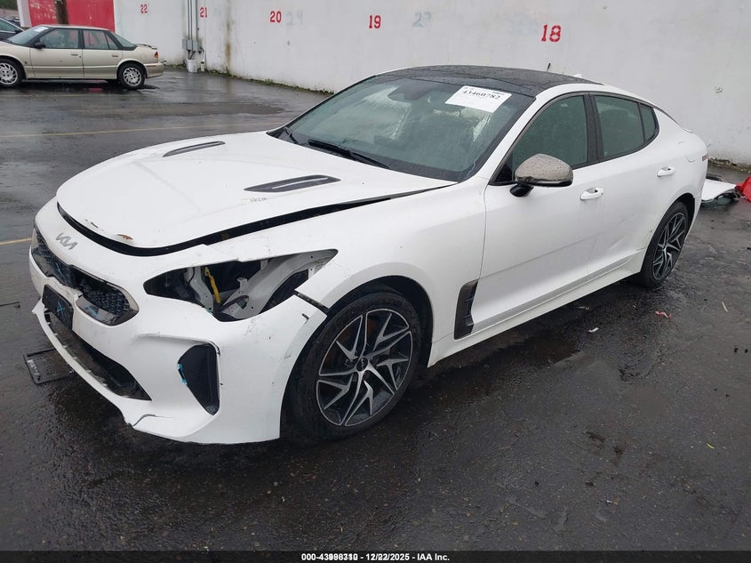 2022 KIA STINGER SEDAN 2.5L I-4 DI, DOHC, VVT, TURBO, 300HP
