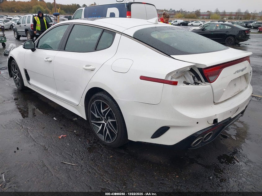 2022 KIA STINGER SEDAN 2.5L I-4 DI, DOHC, VVT, TURBO, 300HP