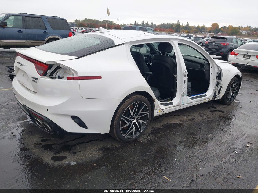 2022 KIA STINGER SEDAN 2.5L I-4 DI, DOHC, VVT, TURBO, 300HP