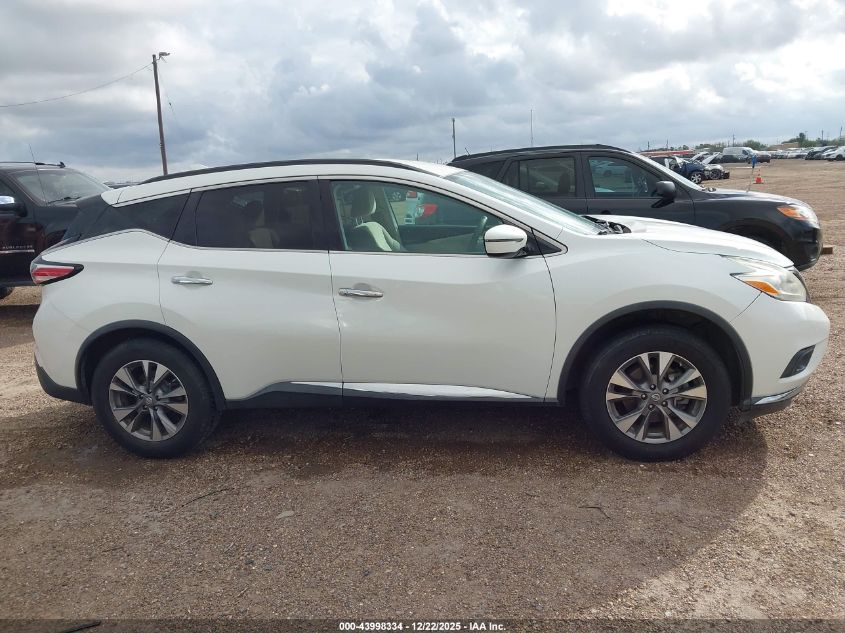 2017 Nissan Murano Platinum/S/Sl/Sv VIN: 5N1AZ2MG2HN110040 Lot: 43998334