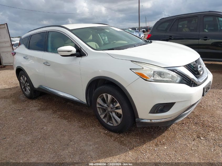 2017 Nissan Murano Platinum/S/Sl/Sv VIN: 5N1AZ2MG2HN110040 Lot: 43998334