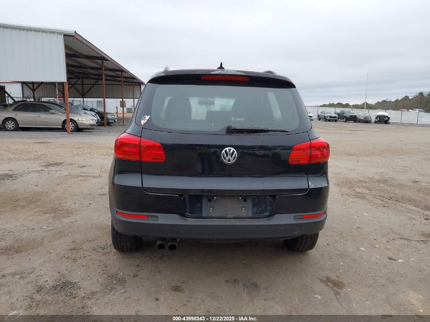 2015 Volkswagen Tiguan S VIN: WVGAV7AX3FW593753 Lot: 43998343