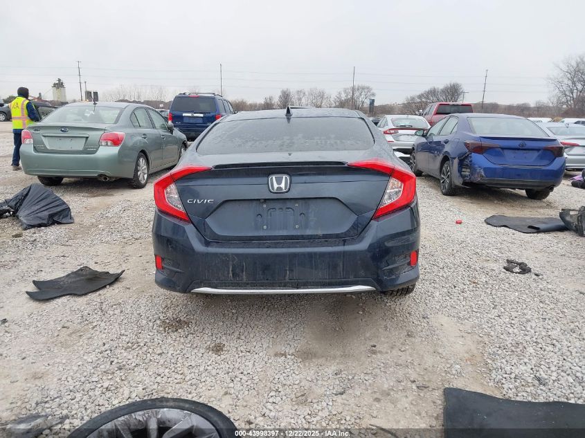 2020 Honda Civic Ex VIN: 19XFC1F33LE021946 Lot: 43998397