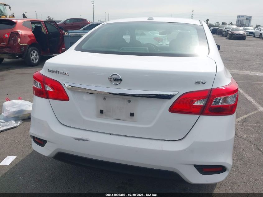 2018 Nissan Sentra Sv VIN: 3N1AB7AP4JY309239 Lot: 43998399