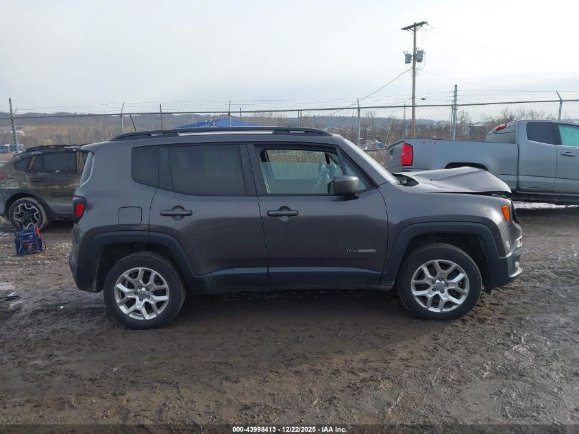2018 Jeep Renegade Latitude 4X4 VIN: ZACCJBBB1JPG91376 Lot: 43998413