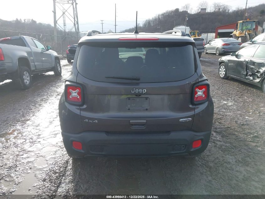 2018 Jeep Renegade Latitude 4X4 VIN: ZACCJBBB1JPG91376 Lot: 43998413